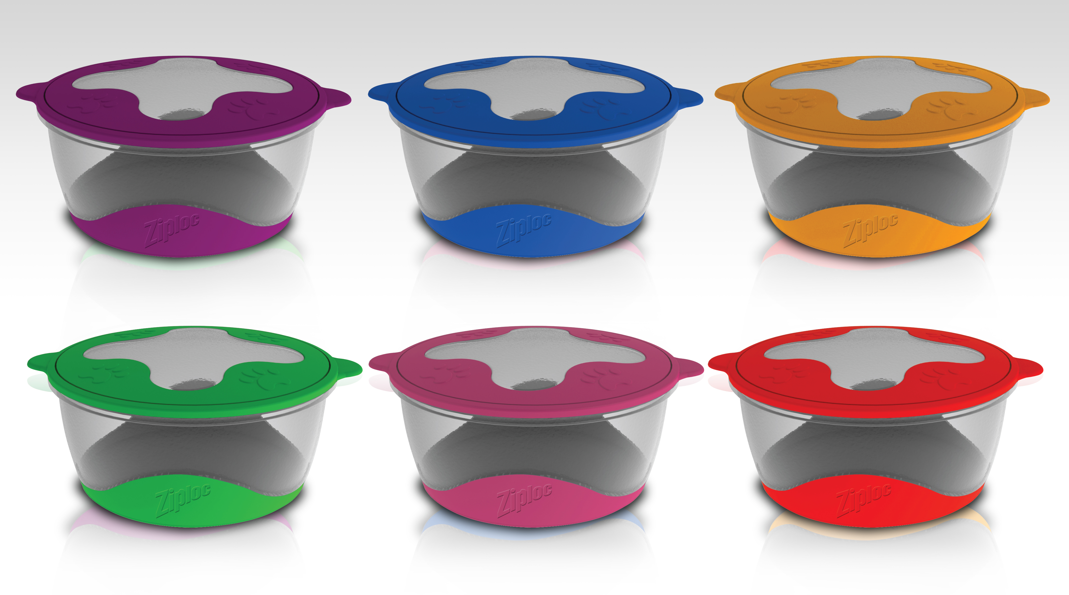 Industrial design of tupperware style products with product design precision